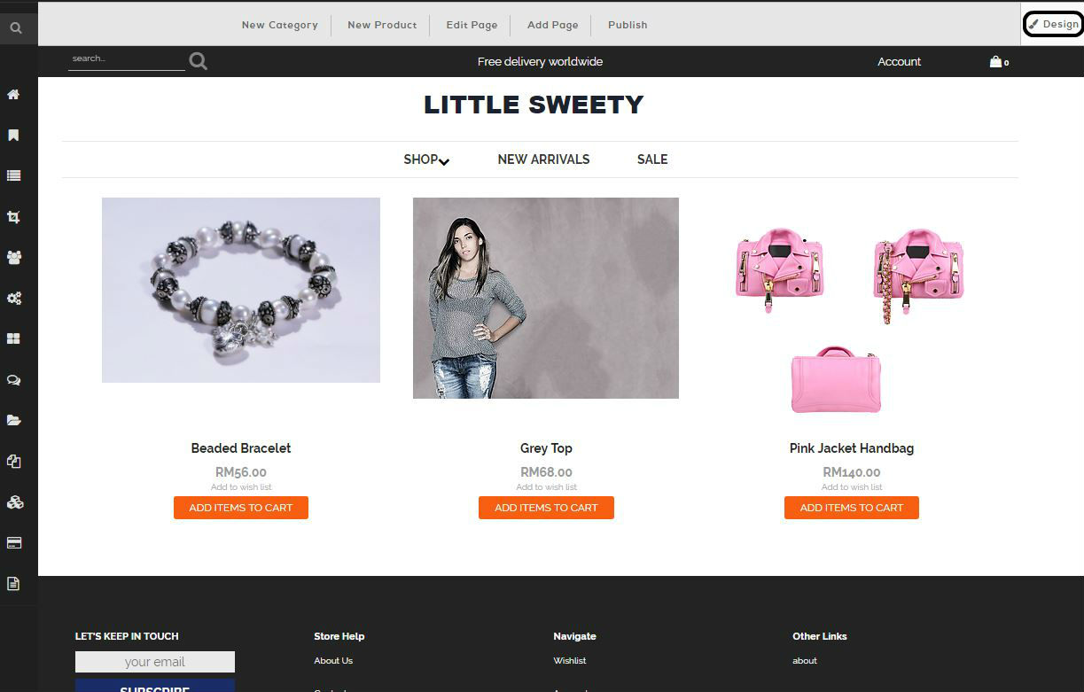 designing your ecommerce store malaysia