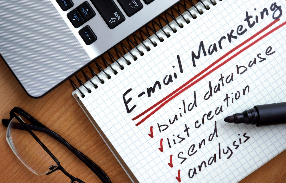 checklist of email marketing process